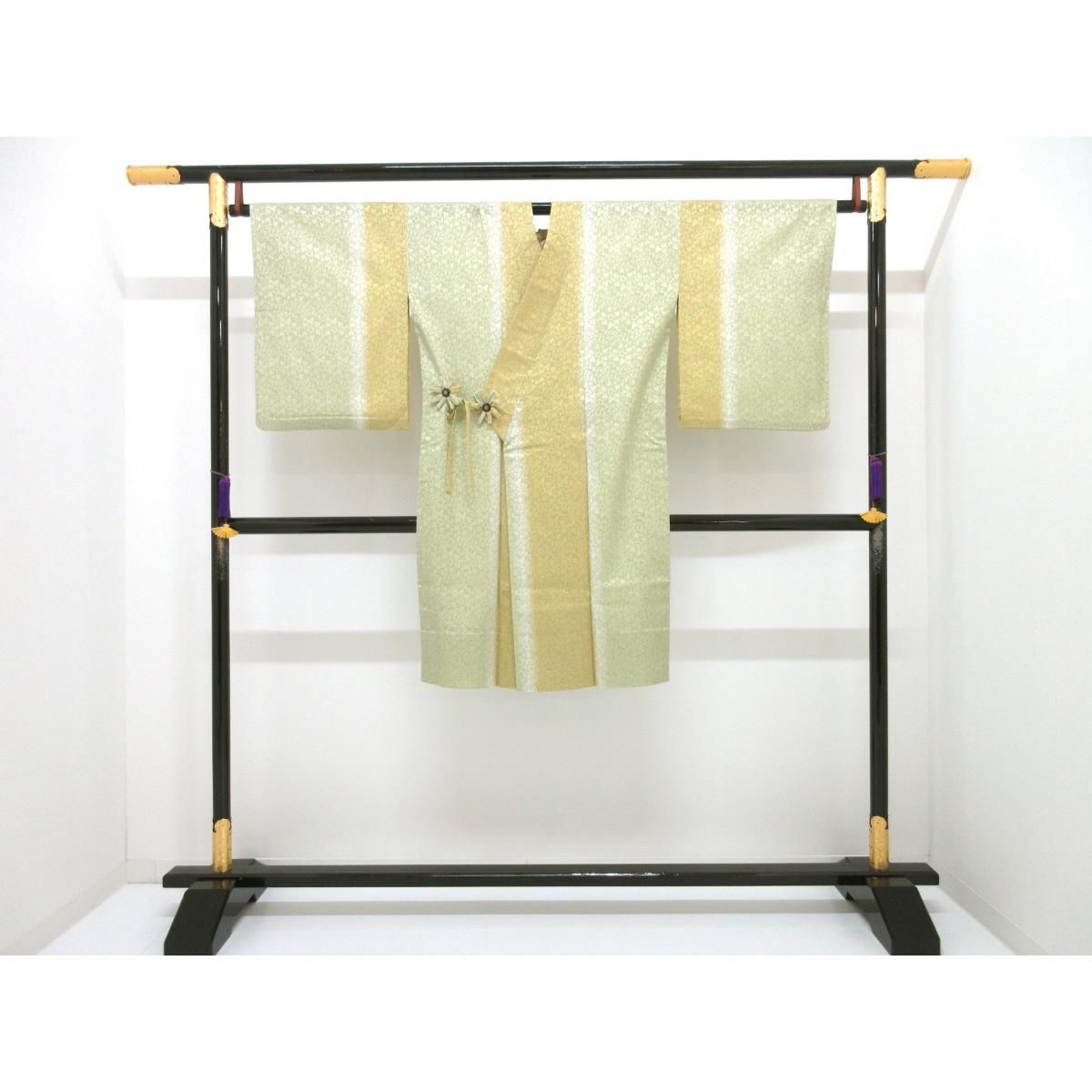 お洒落コート 単衣 紋紗織 セミロング