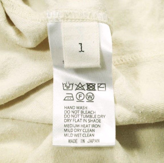 unfil アンフィル 日本製 raw silk jersey long-sleeve T-shirt dress ローシルクジャージーロングスリーブTシャツドレス OEFL-UW114 1 IVORY ワンピース トップス【中古】【unfil】 unfil(アンフィル) raw silk jersey long-sleeve T-shirt dress【OEFL