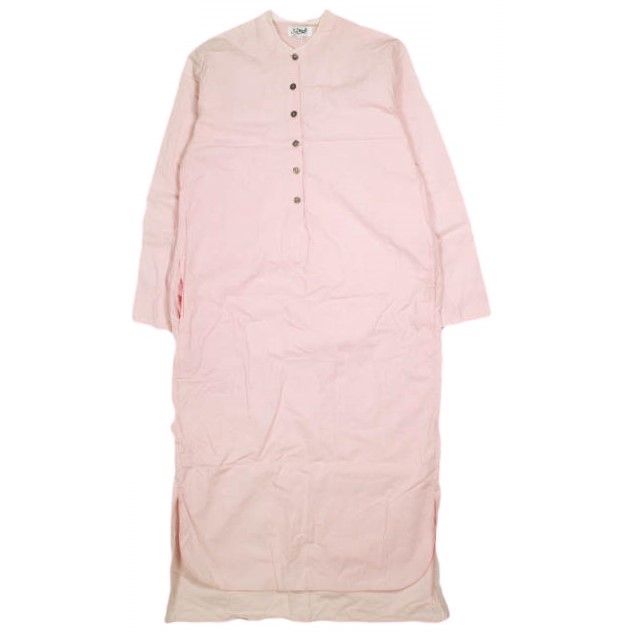 P.Le Moult プ・ル・ムールト ポプリン ロングシャツワンピース 2 PINK  長袖 ロング ドレスInternational Gallery BEAMS トップス【中古】【P.Le Moult】 P.Le Moult プ・ル・ムールト ポプリン ロングシャツワンピース 2 PINK