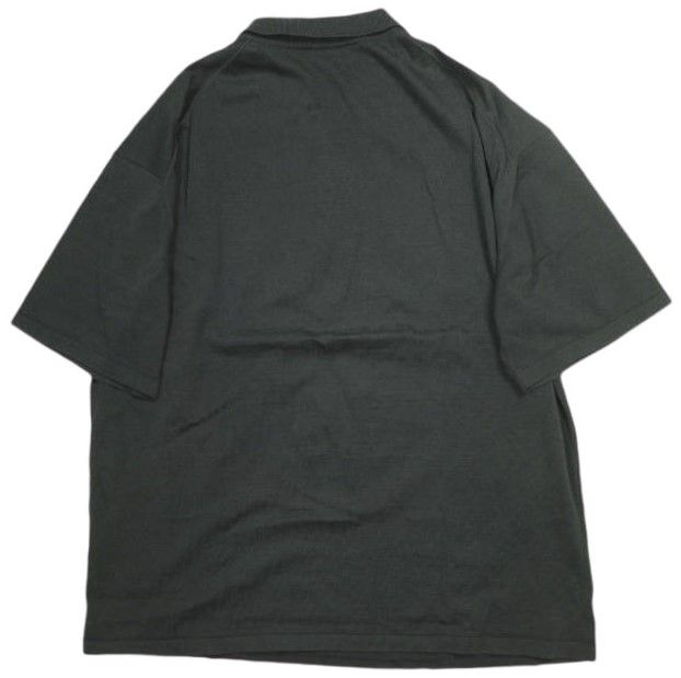 ATON エイトン 日本製 FRESCA KNIT POLO SWEATER ニットポロシャツ 