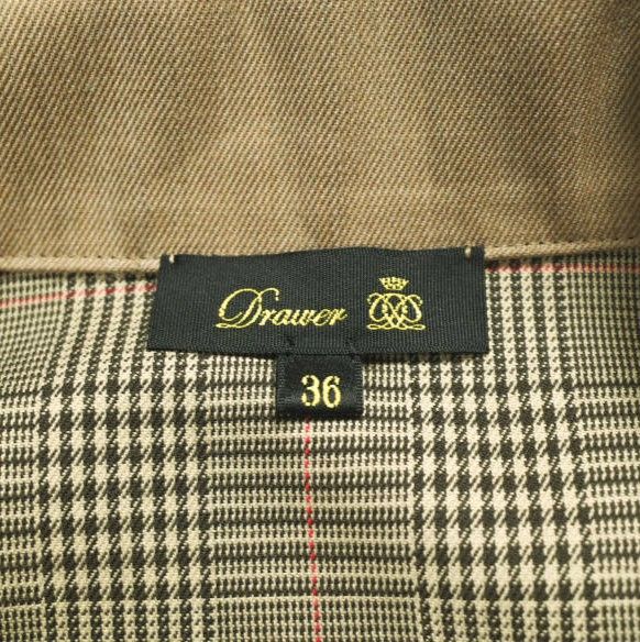 Drawer ドゥロワー 24AW 日本製 FALL2 プルオーバー ウールコットン