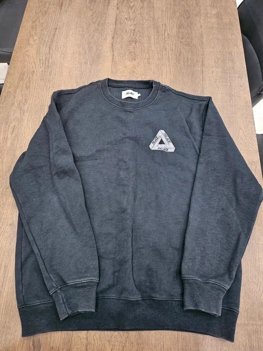 PALACE クルーネック　スウェット　パレス　XL 中古・古着通販】PALACE (パレス) 刺繍クルーネックスウェット ブルー