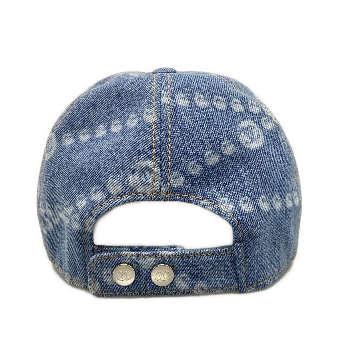 ご*い様 CHANEL ライトブルー グラフィックキャップ ご*い様 CHANEL ライトブルー グラフィックキャップ
