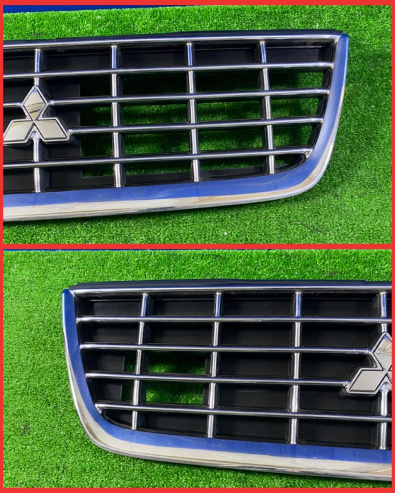 ZT-6006] 純正 三菱 eKワゴン H28W 三菱エンブレム付き フロントグリル