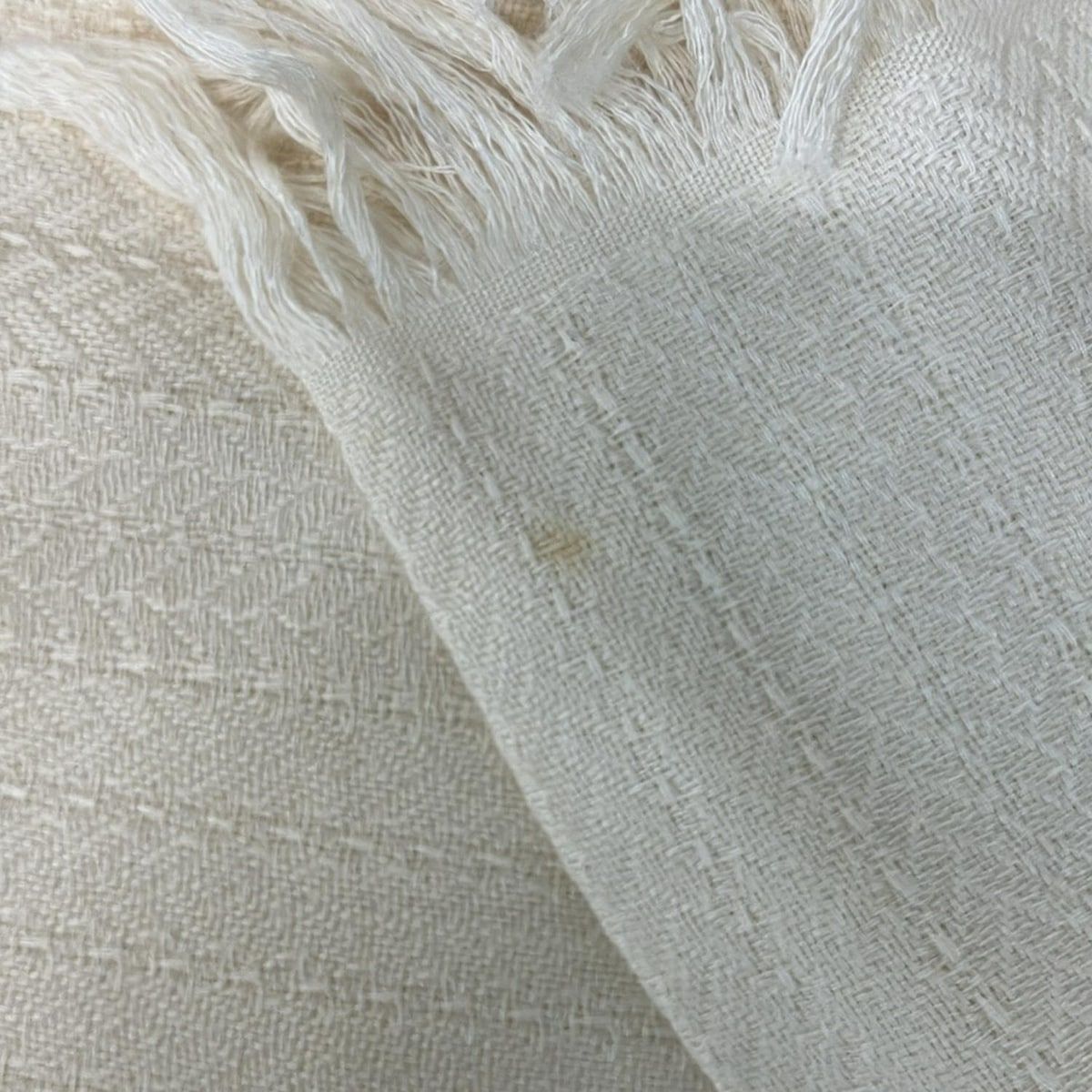 HERMES(エルメス) ストール(ショール) - アイボリー New Libris