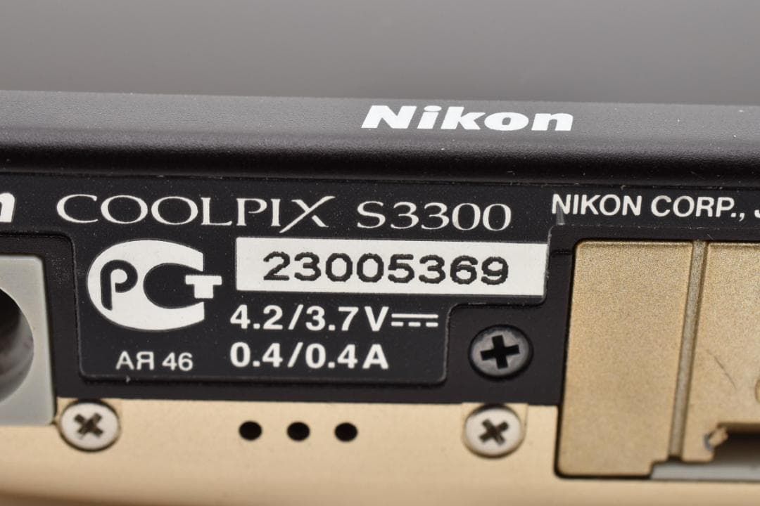 ☆新品級☆ニコン Nikon COOLPIX S3300 元箱付き #1566 - メルカリ