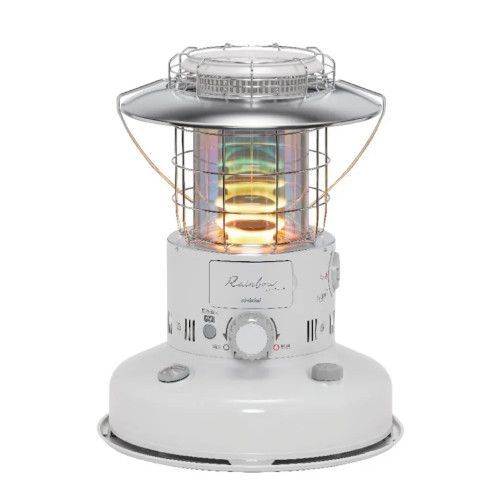 トヨトミ 対流形ストーブ レインボータイプ 手回し点火式 品番 RL-G 2524 W カラー ホワイト