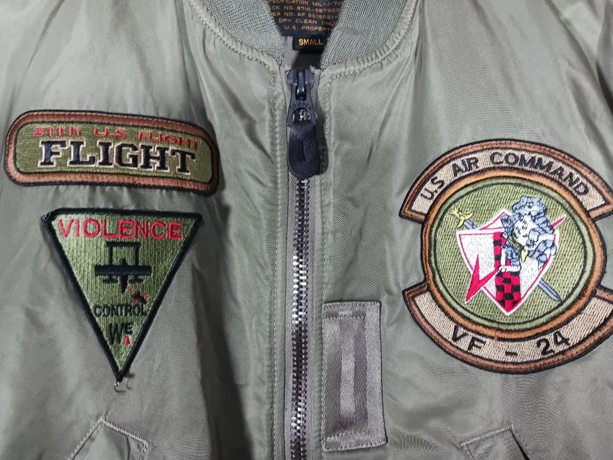 M-1 frying jacket MA-1ジャケット S ウリ95 カジュアル Tシャツ