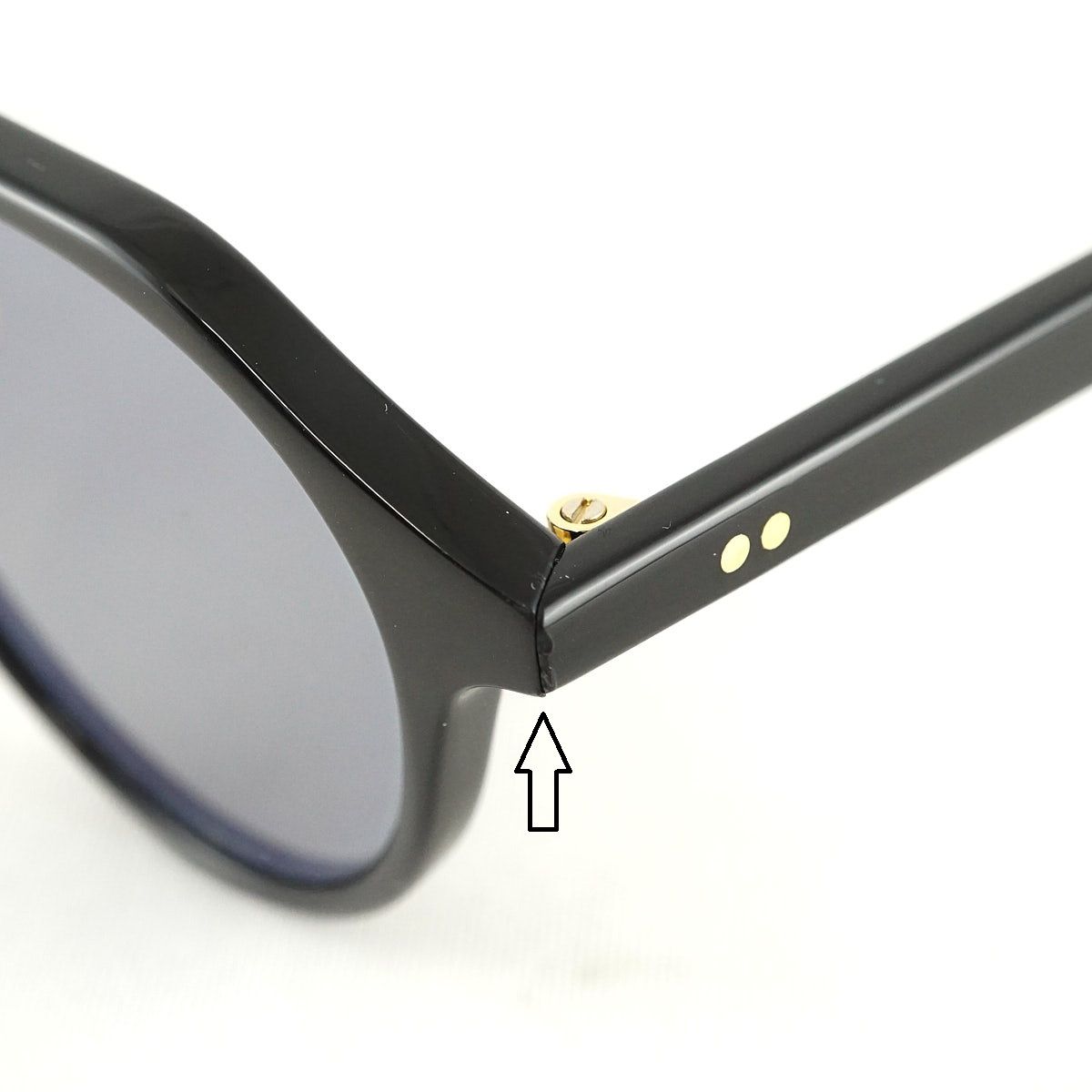 サングラス ADSR SATCHMO 01 USED美品 クラウンパントシェイプ 