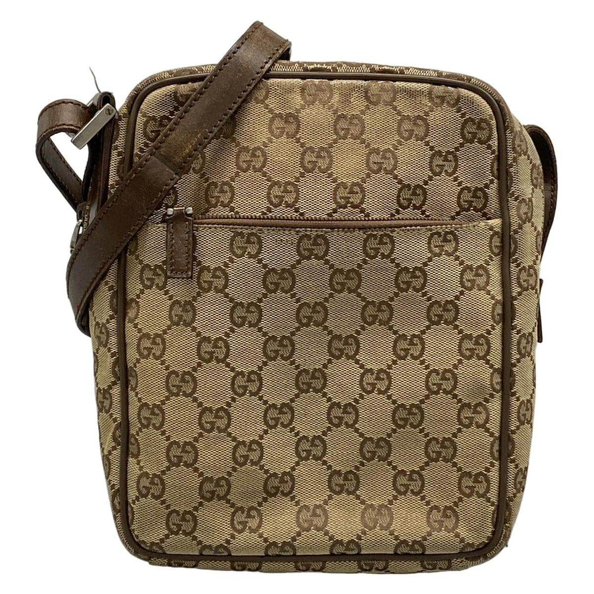 GUCCI(グッチ) ショルダーバッグ GG柄 3136 ダークブラウン GUCCI(グッチ) ショルダーバッグ GG柄 3136 ダークブラウン