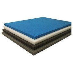 TRUSCO トラスコ 発泡ポリエチレンシート ソフト 30 mm 1 mX m グレー