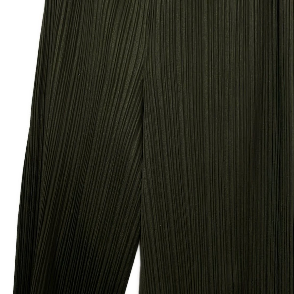 PLEATS PLEASE(プリーツプリーズ) パンツ サイズ3 L レディース カーキ