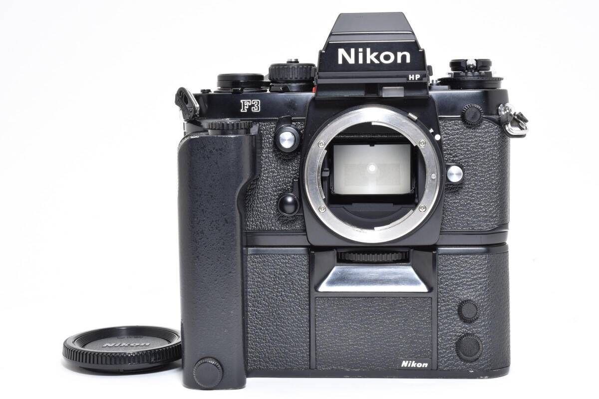 ニコン Nikon F 3 HP ボディ MD-4 セット 186万台 後期型 フィルムカメラ 一眼レフ L 22 7423