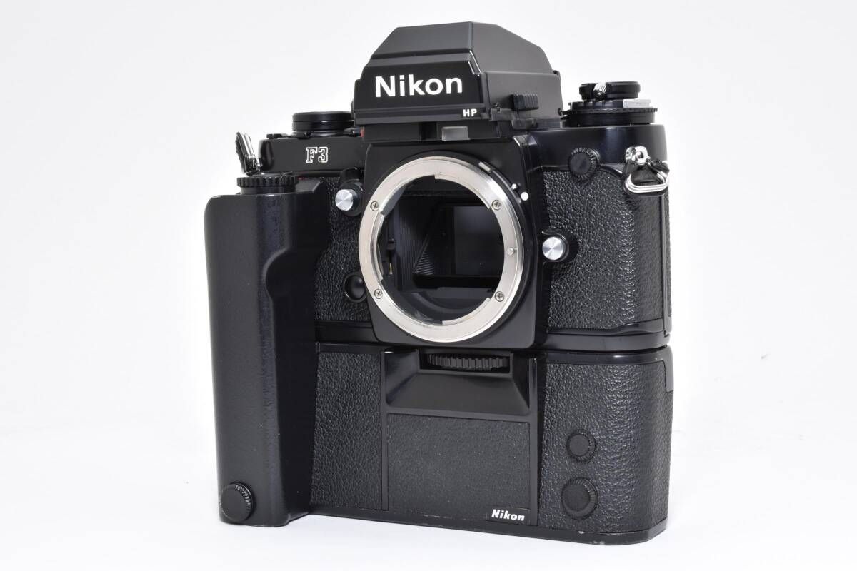 ニコン Nikon F 3 HP ボディ MD-4 セット 186万台 後期型 フィルムカメラ 一眼レフ L 22 7423