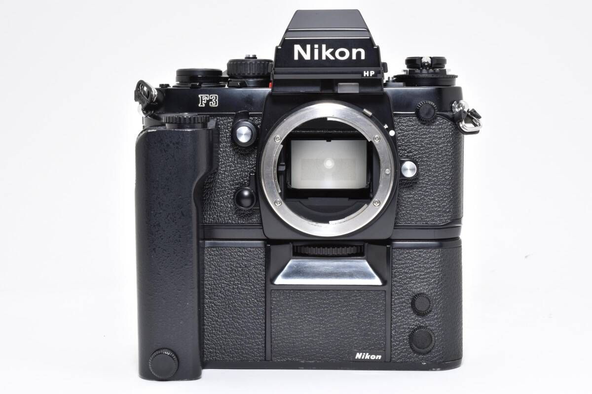  ニコン Nikon F 3 HP ボディ MD-4 セット 186万台 後期型 フィルムカメラ 一眼レフ L 22 7423 一眼レフカメラ(フィルム) フィルムカメラ
