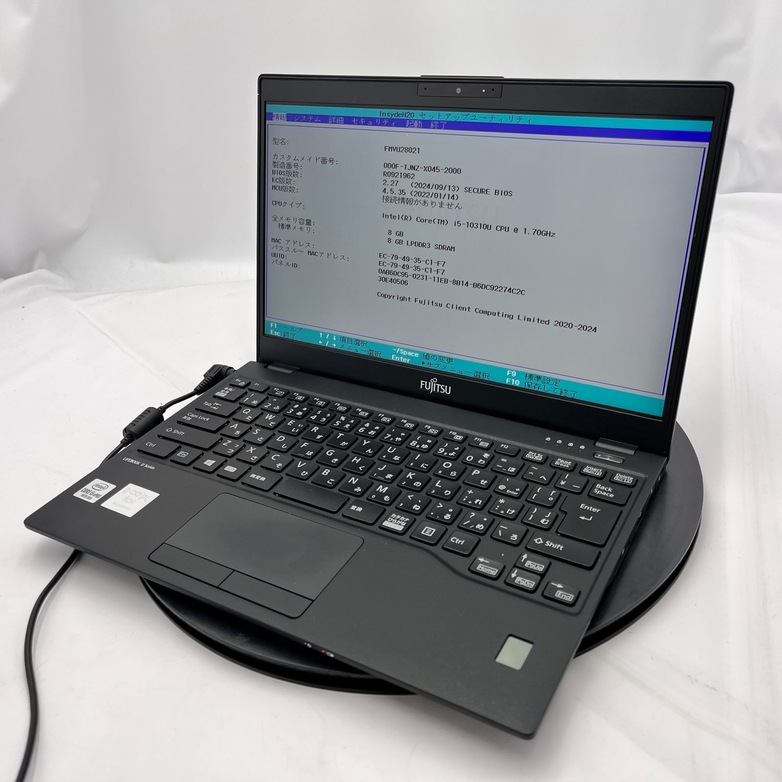 Fujitsu LIFEBOOK U9310 ジャンク ☆ジャンク/液晶表示不良あり☆富士通 LIFEBOOK U9310/D [Core i5