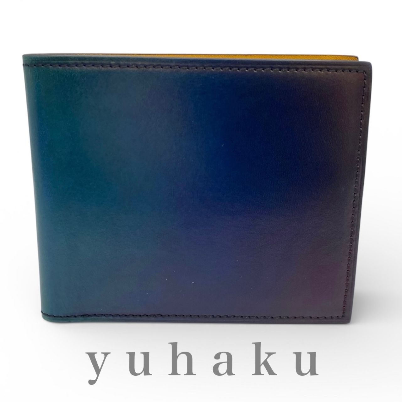 公認アウトレット品｜yuhaku YFP 140 札入れ ブルー Dランク品