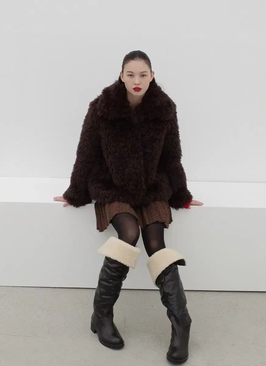 ポニーテール チョコ シェギ ファージャケット