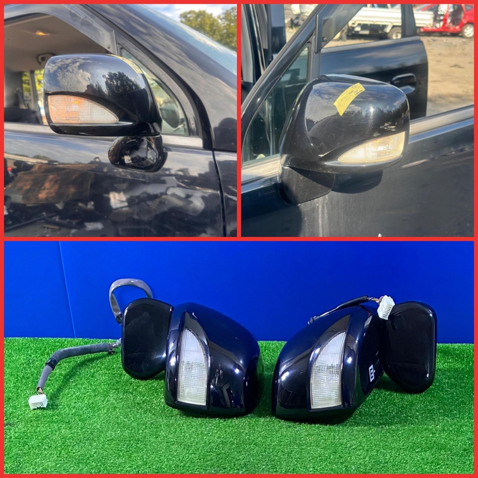 ZT-6015] ホンダ 純正 スパーク ゼスト JE1 サイドドアミラー 右左