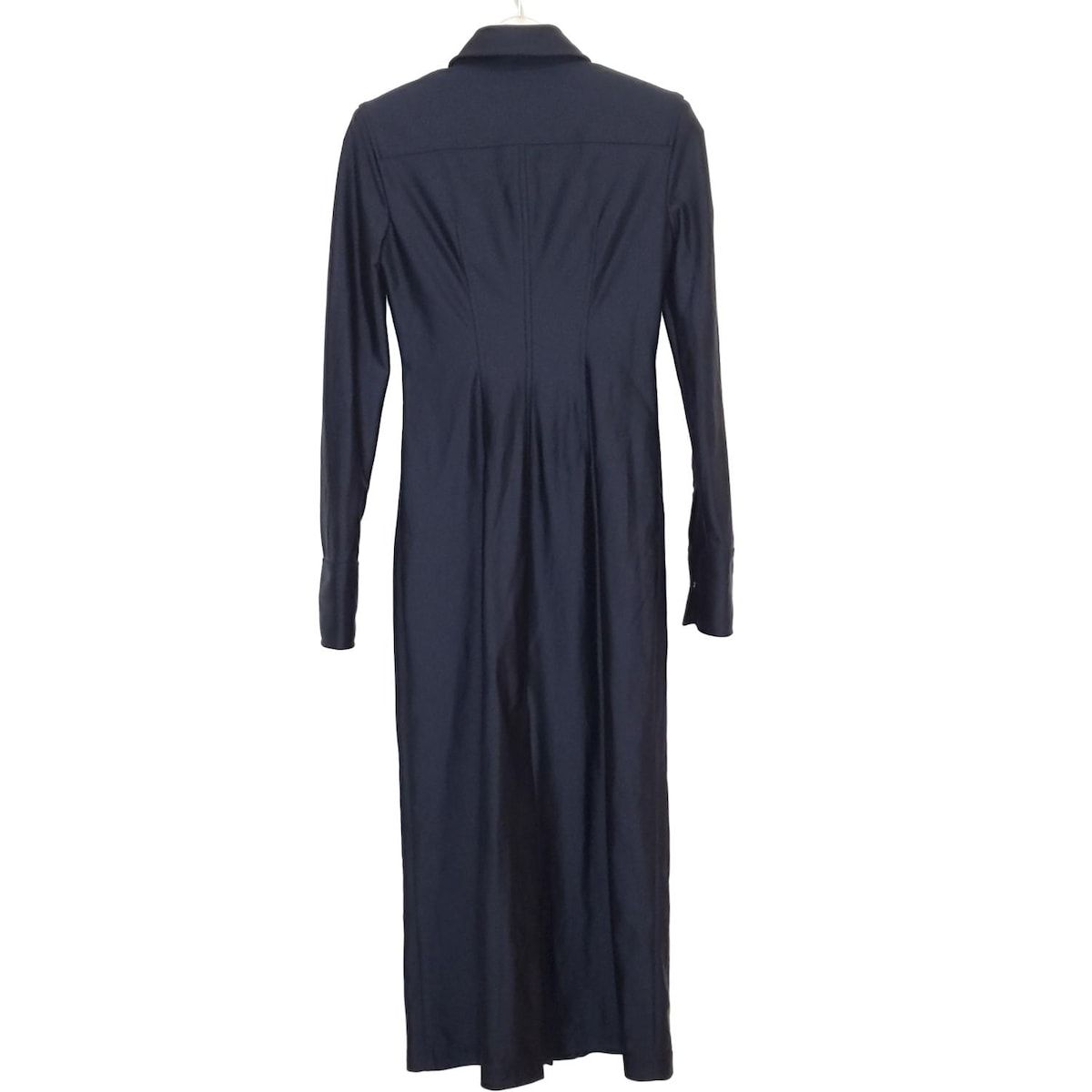 WANG アレキサンダーワン ワンピース サイズ2 S レディース - 黒 長袖|マキシ丈|シャツワンピ