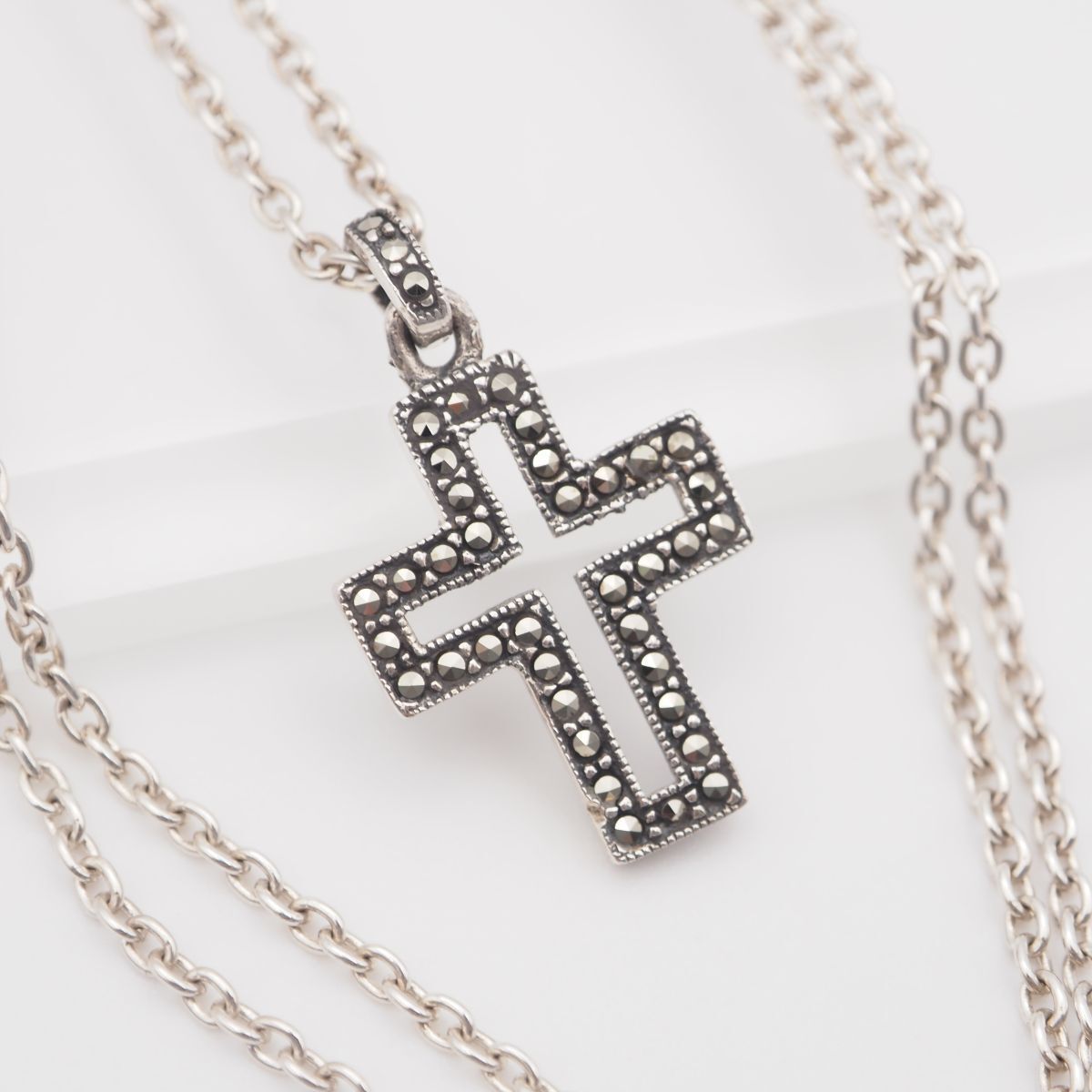L890 マーカサイト マルカジット SILVER925刻印 ペンダント ネックレス 