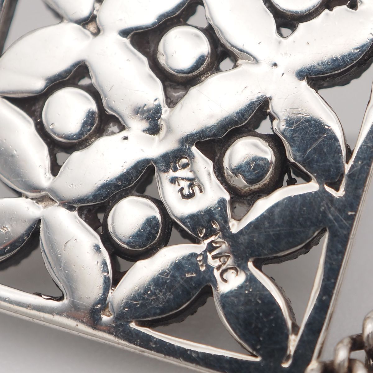 L891 マーカサイト マルカジット 925刻印 ペンダント ネックレス