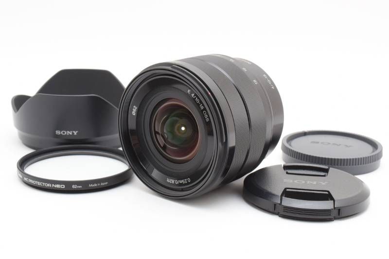 光学 上品 Sony ソニー E F 4 10-18 mm OSS SEL 1018 AFレンズ 4008-11