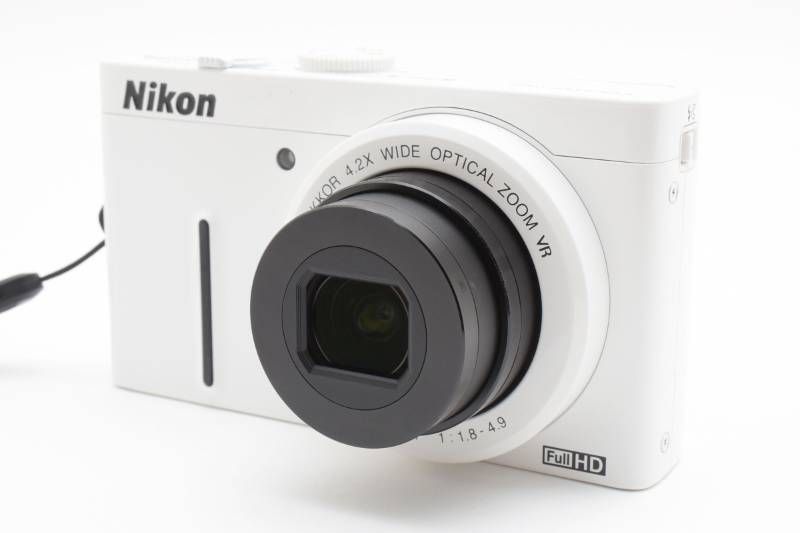 光学 上品 Nikon ニコン COOLPIX P 310 白 ホワイト SDカード4 GB付き コンパクトデジタルカメラ 4013-2