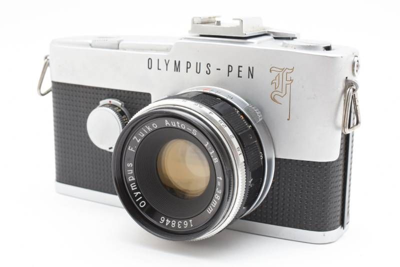 Olympus オリンパス PEN-F | F.ZUIKO Auto-S 1.8 38 mm レンズキット フィルム一眼カメラ 4013-4