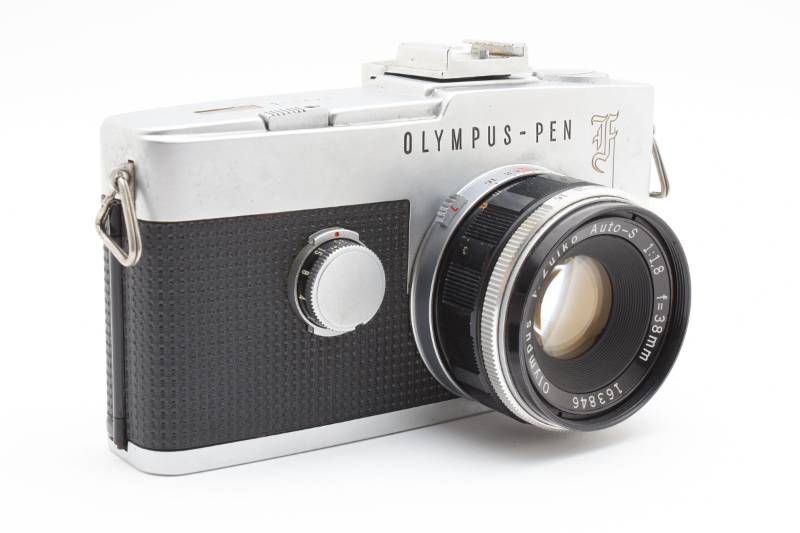  Olympus オリンパス PEN-F | F.ZUIKO Auto-S 1.8 38 mm レンズキット フィルム一眼カメラ 4013-4 一眼レフカメラ(フィルム) フィルムカメラ