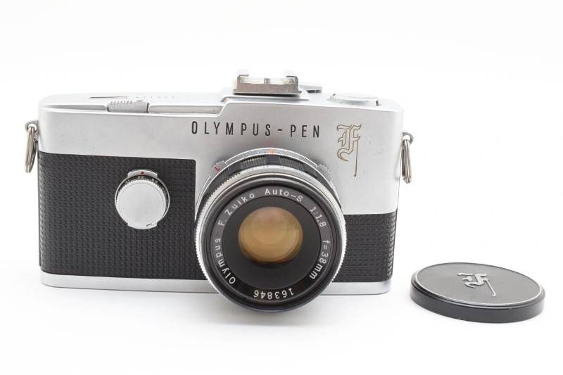 Olympus オリンパス PEN-F | F.ZUIKO Auto-S 1.8 38 mm レンズキット フィルム一眼カメラ 4013-4