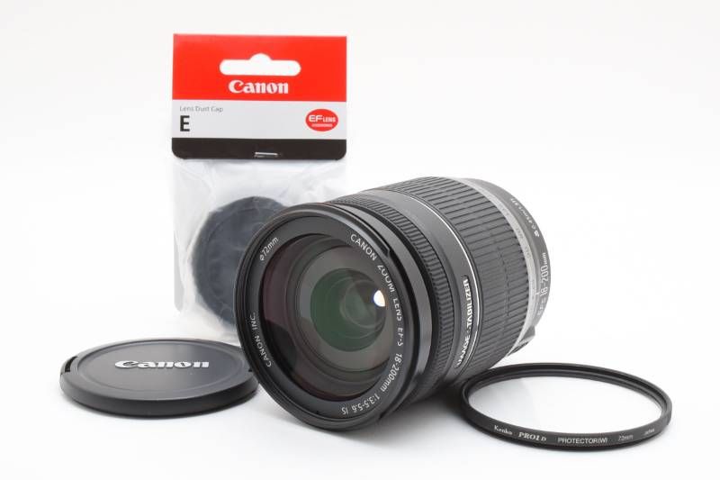 光学 上品 Canon キャノン EF-S 18-200 mm 3.5-5.6 IS AFレンズ 4017-4