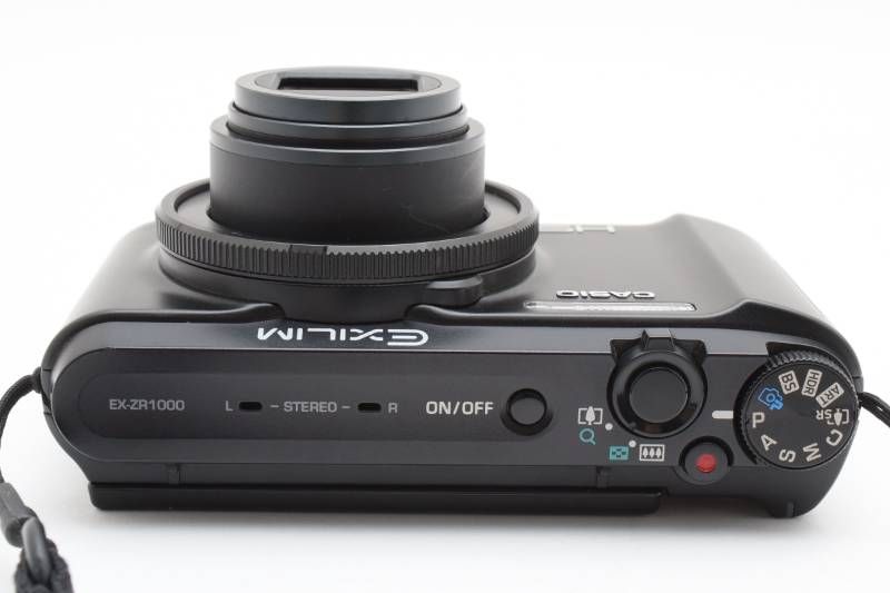 実用品 訳あり】Casio カシオ EXILIM EX-ZR1000 黒 ブラック