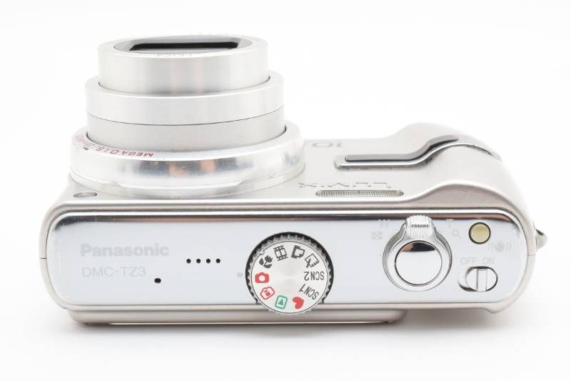 実用品】Panasonic パナソニック LUMIX DMC-TZ3 シルバー SDカード4GB