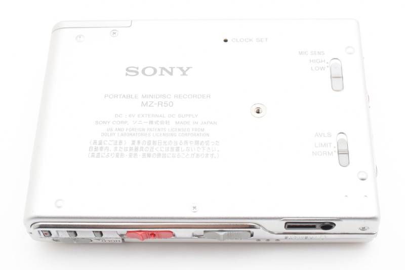 実用品】Sony ソニー MZ-R50 MDプレーヤー シルバー #3996-13 - メルカリ