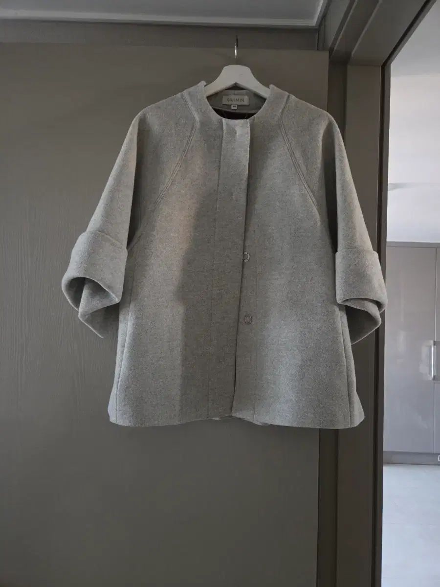 GRIMM グレー ウール ジャケット