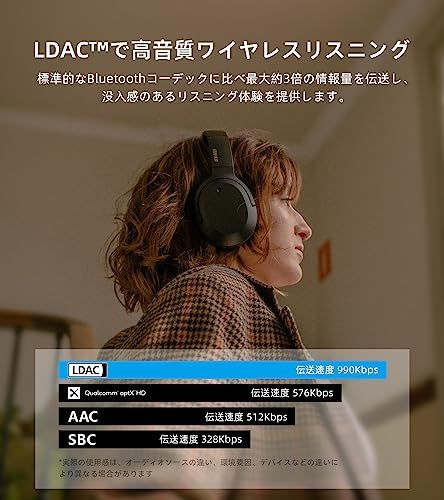  VGP 金賞 Edifier W 820 NB PLUS ワイヤレス ノイズキャンセリング ヘッドホン Hi-Res ハイレゾ無線|LDAC対応Bluetooth 外音取り込み 最大49時間再生 低遅延 ゲームモード マイク付き 通話 柔らかい 軽量 ワイヤレスヘッドホン ヘッドホン