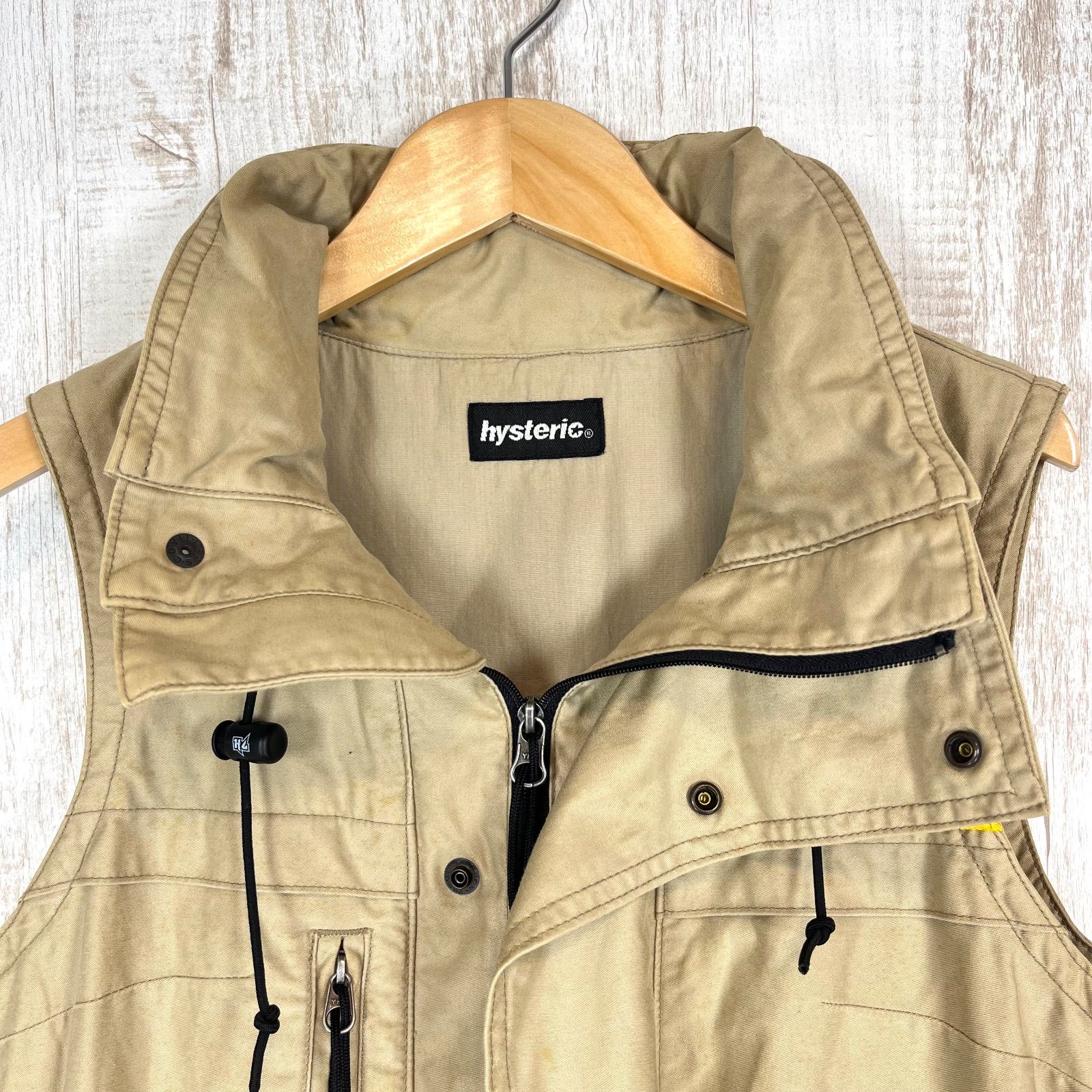 00s HYSTERIC GLAMOUR ヒステリックグラマー ミリタリー ハイネック 