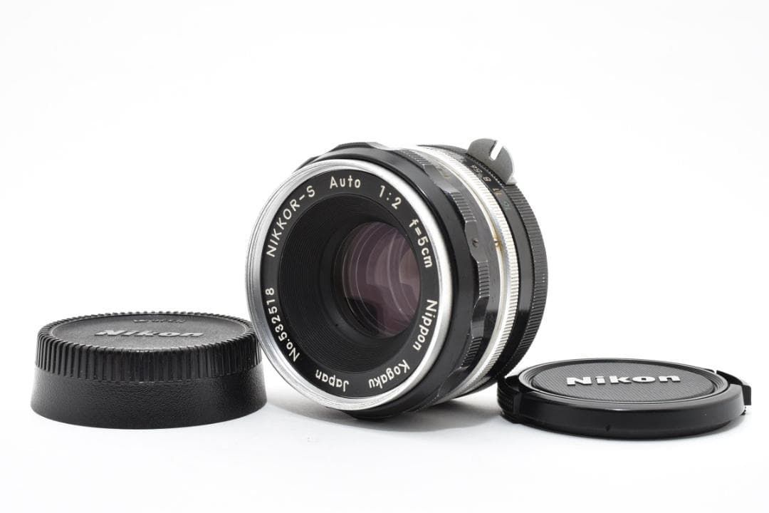 超 ニコン NIKKOR-S AUTO 5 cm f 2 PAT PEND 羽 1574