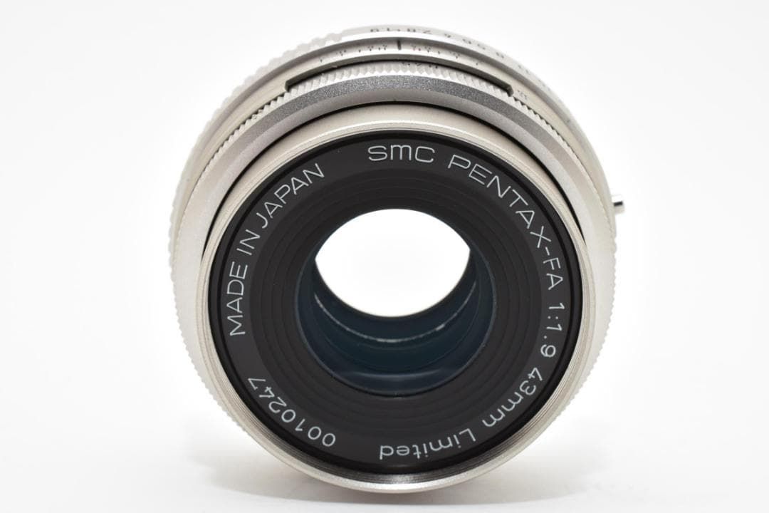  上品 ペンタックス FA 43 mmf 1.9 Limitedシルバー 1575 レンズ(単焦点) カメラ