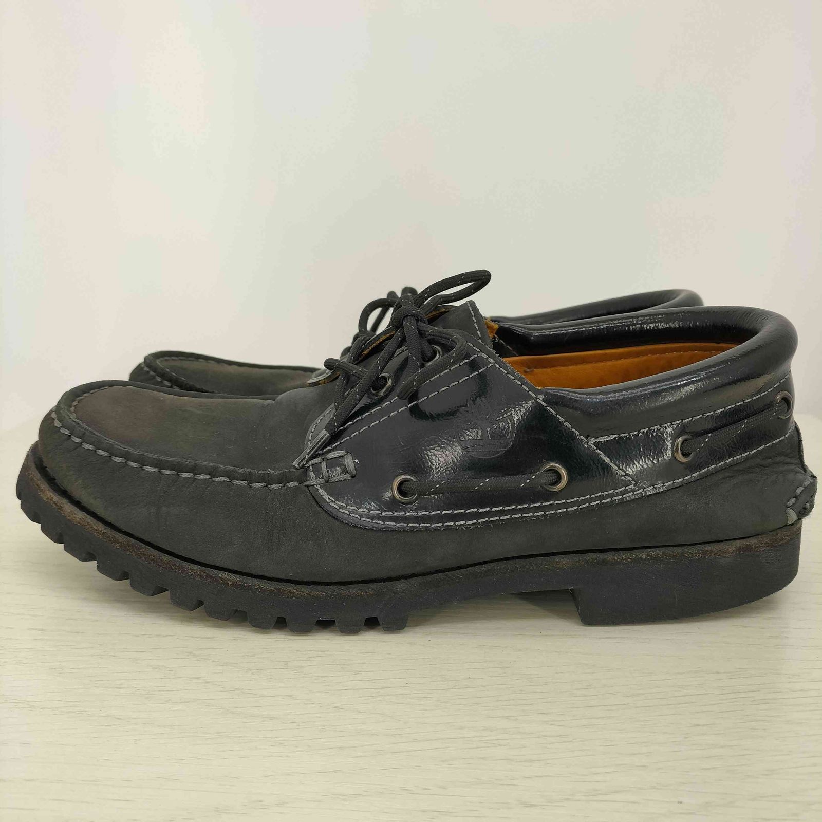 ティンバーランド Timberland 3 EYE CLASSIC LUG BLACK NUBUCK メンズ JPN 26.5