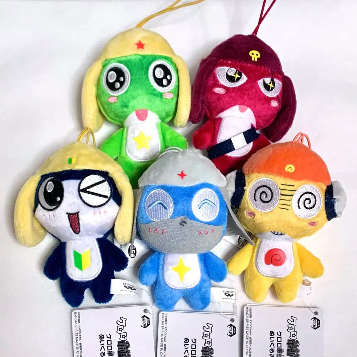 ケロロ ぬいぐるみ ぬい ギロロ タママ ドロロ クルル