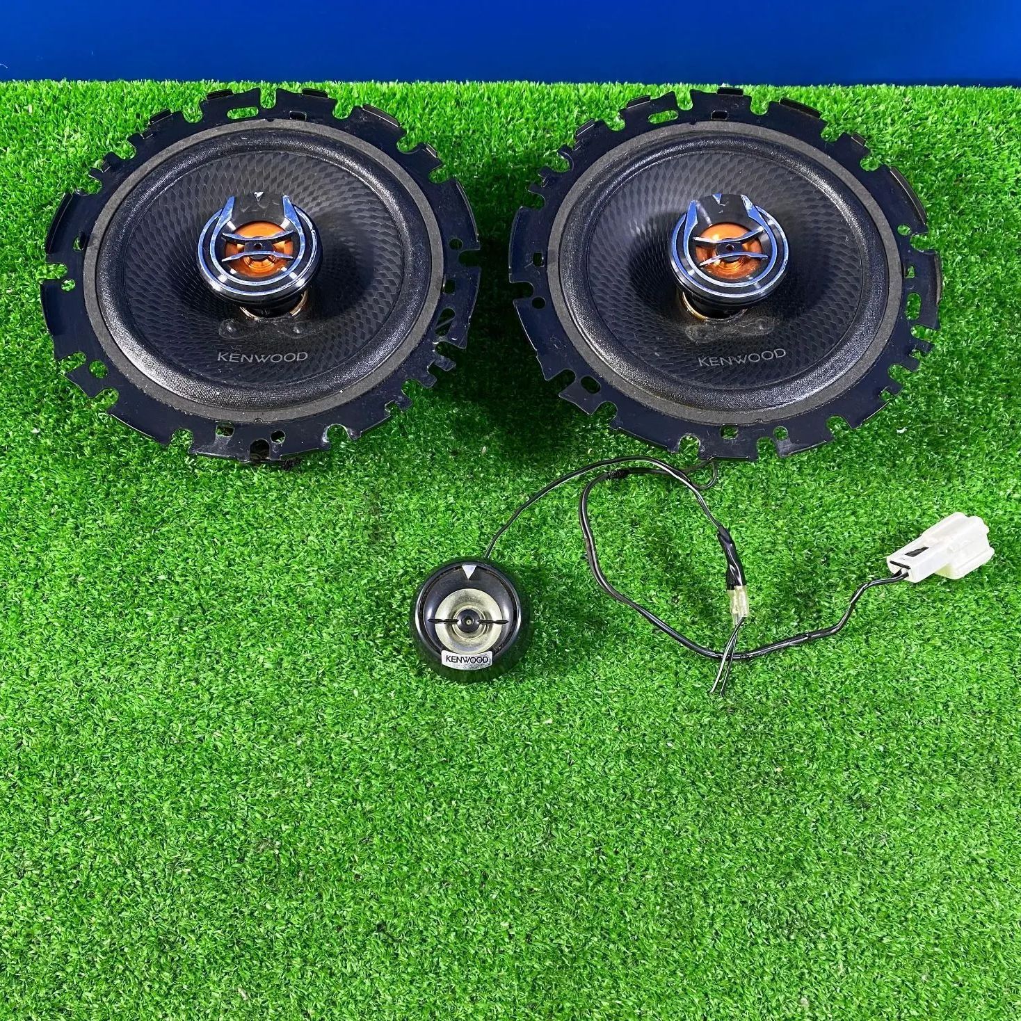 ZT-6022] ケンウッド スピーカーセット KFC-RS161 ピークパワー 150W