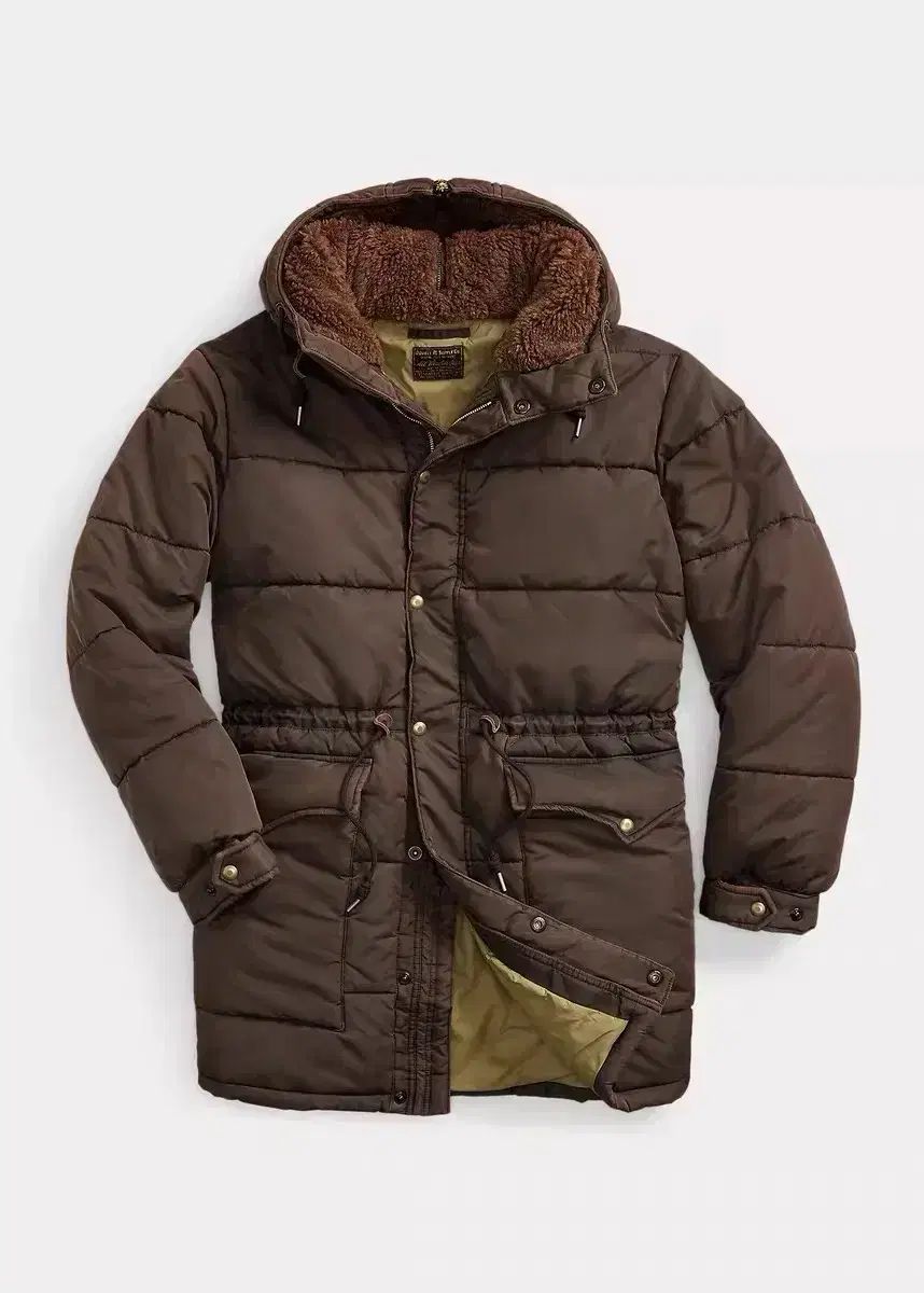 げ RRL ダブルアールエル コート キルティング パーカ