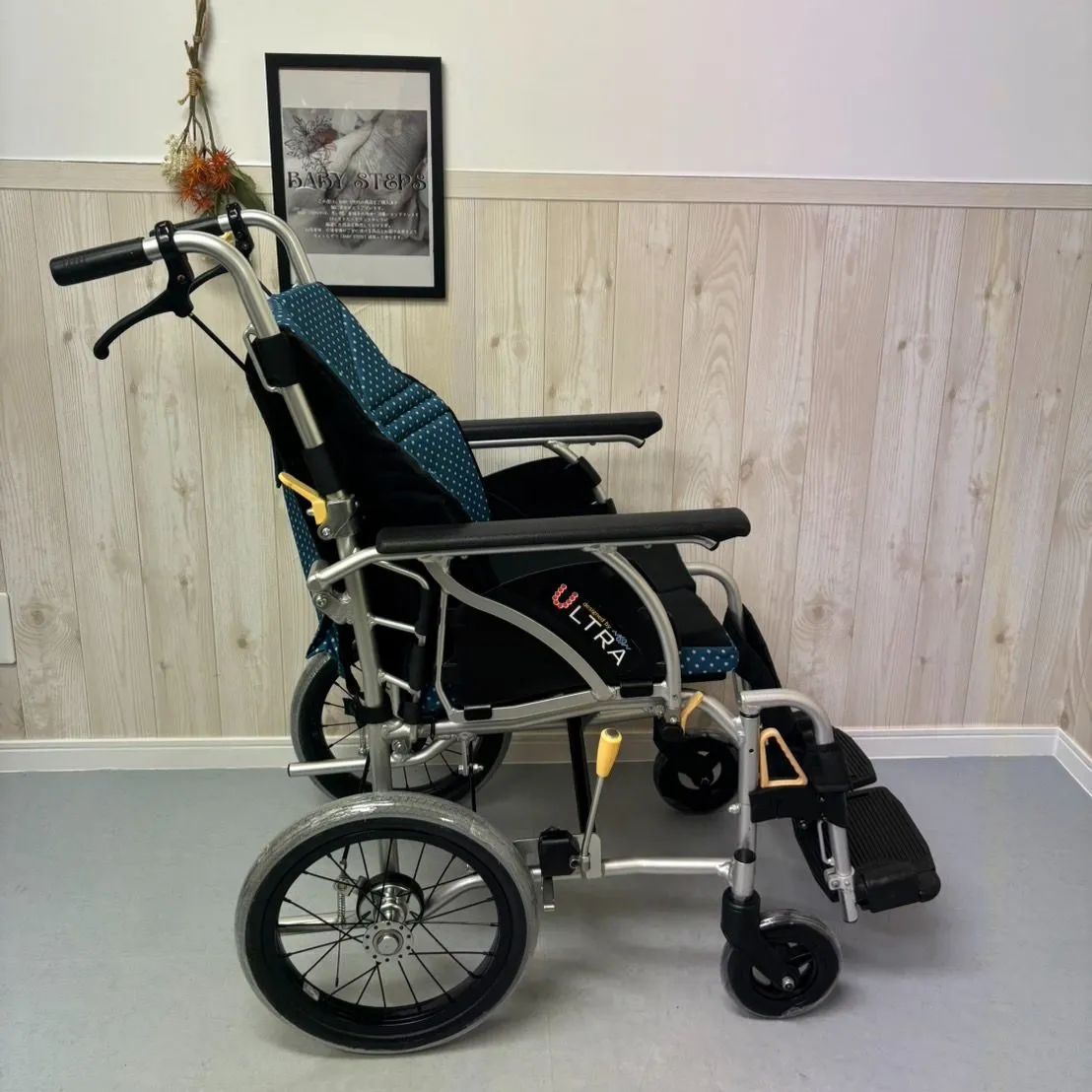 NISSIN 日進医療器 NAH-U2W ウルトラシリーズ 介助 アルミ製 介助式