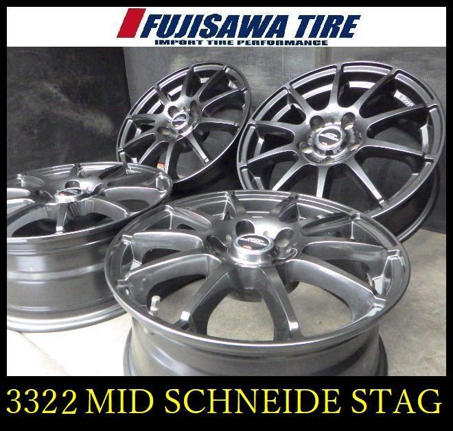 3322 B▲ ▲MID Stag▲16 x 6.5 J 5 H 114.3 48▲4本