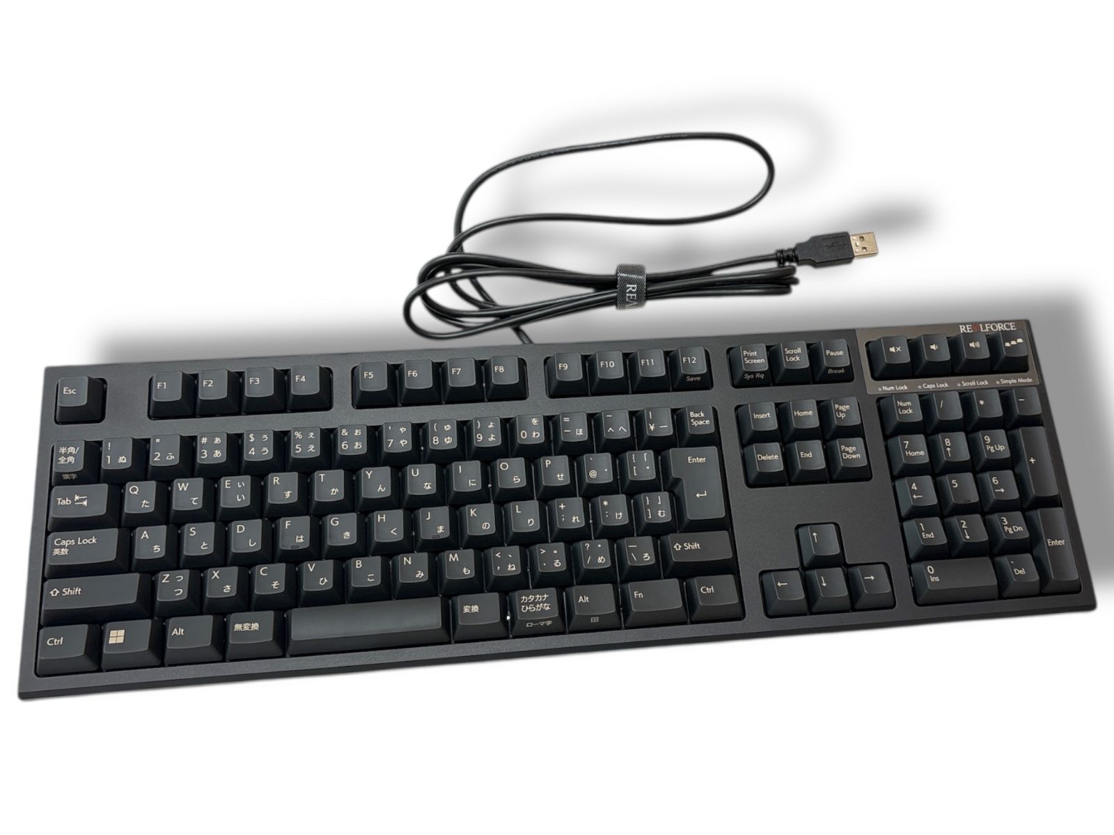 REALFORCE R3S キーボード 有線 フル 30g 日本語配列 ブラック R3SA13