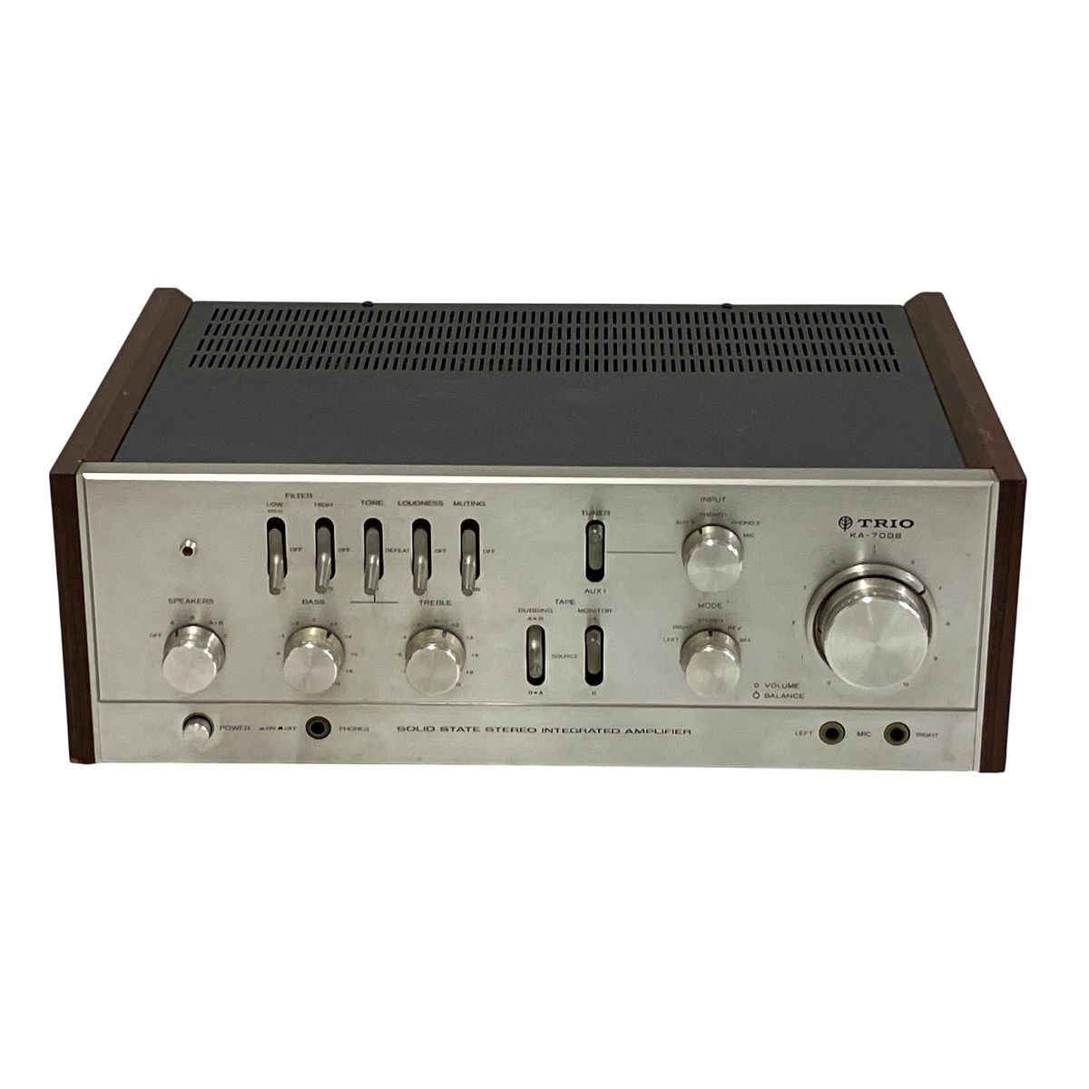 TRIO KA-7006 プリメインアンプ トリオ オーディオ機器 レトロ