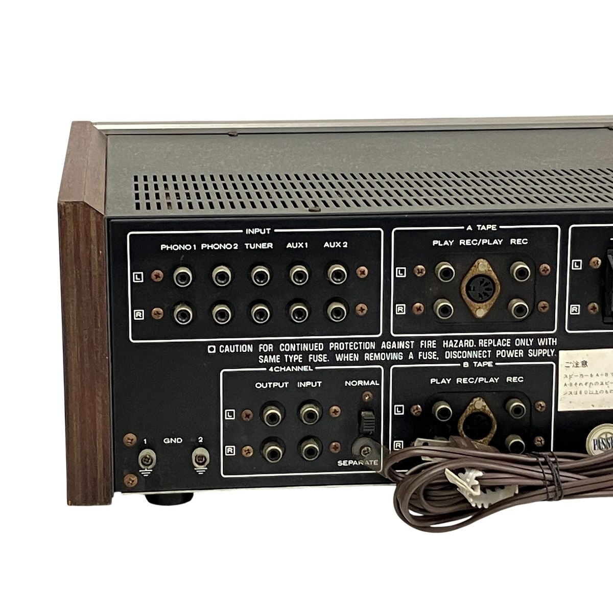 TRIO KA-7006 トリオ　プリメインアンプ　通電確認　元箱付き　現状品 TRIO KA-7006 トリオ プリメインアンプ 通電確認 元箱付き 現状品 TRIO