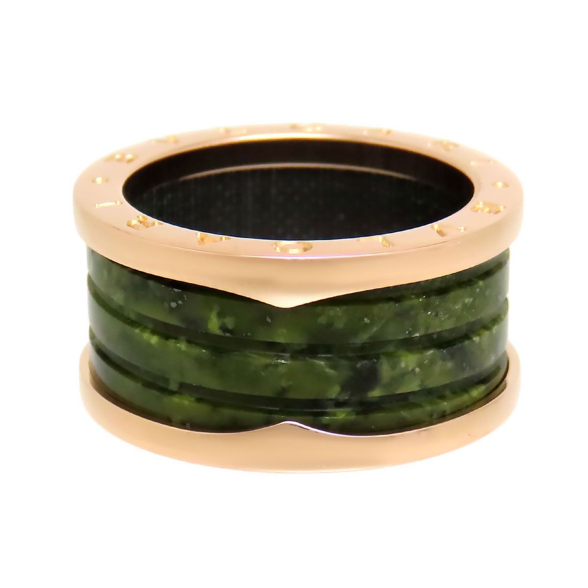  ブルガリ ビーゼロワン リング M ボーエナイト 59 Au 750 K 18 PG ユニセックス BVLGARI ジュエリー リング 指輪 アクセサリー